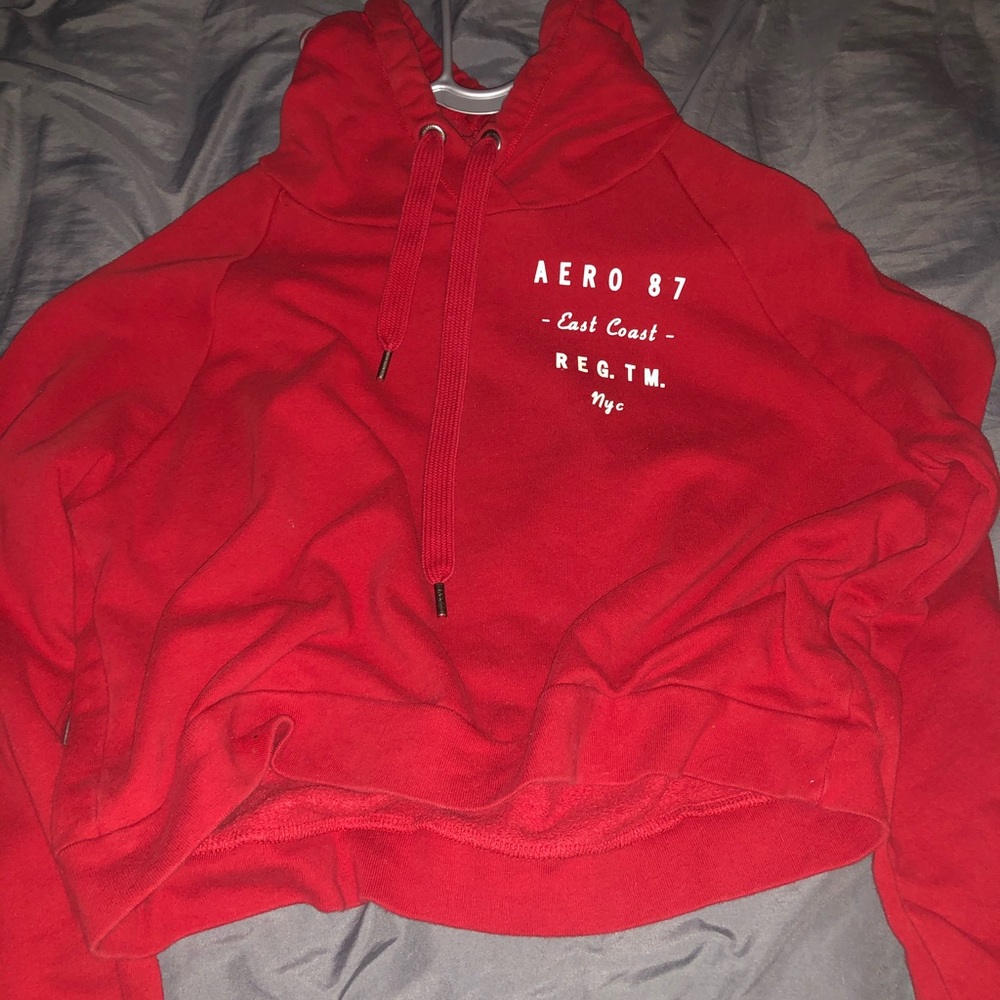 Aeropostales cropped hoodie